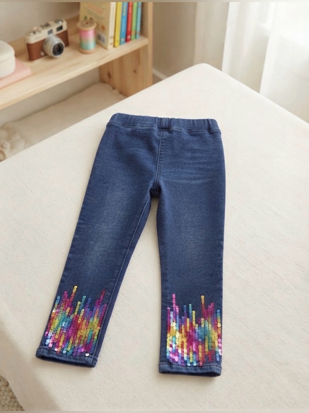 Girls Jean Leggings